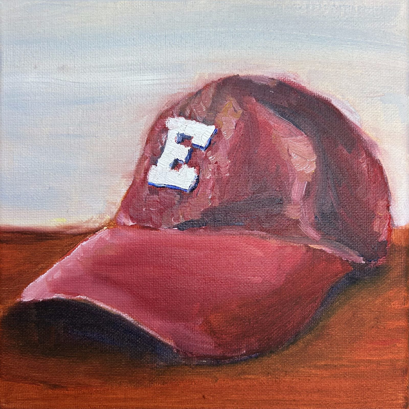 Exeter Cap — original oil painting by Claire Jutabha