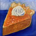 Pumpkin Pie — original oil painting by Claire Jutabha