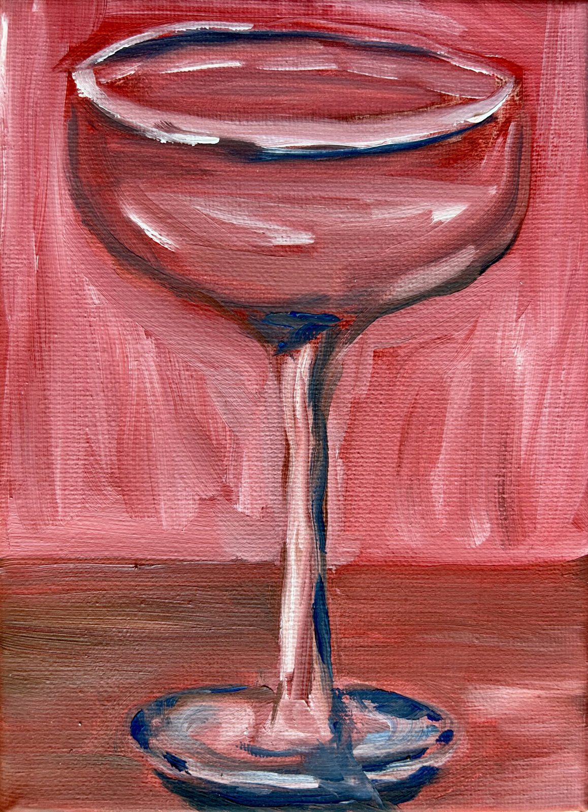 Finished Margarita — original oil painting by Claire Jutabha